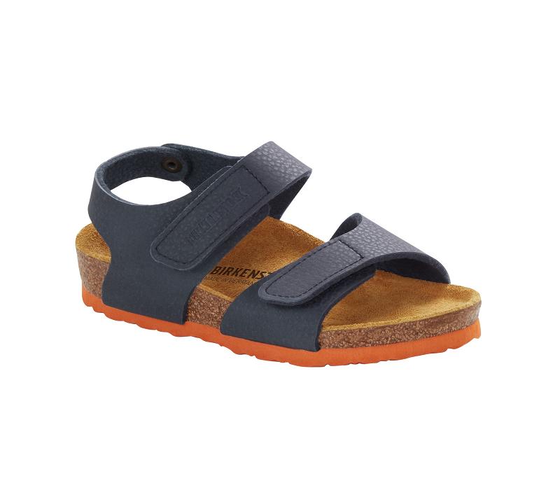 Birkenstock Palu Birko-flor Narrow Sandaler Børn Mørkeblå | DK 117MQZ